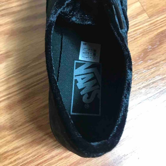 VANS Authentic LO Pro Velvet Black Kid’s AUTHENTIC - Picture 7 of 7